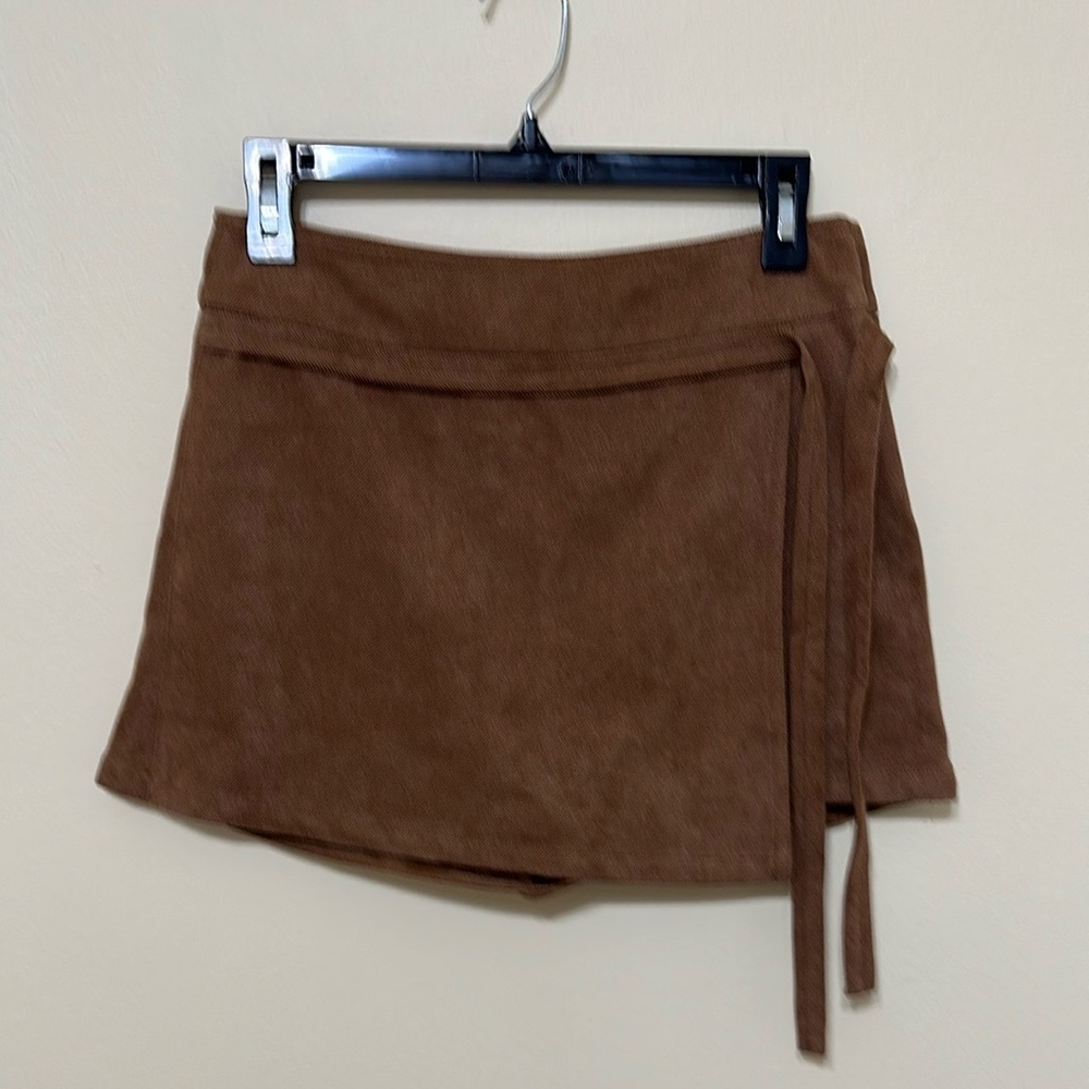 She + Sky Brown‎ Wrap Mini Skorts